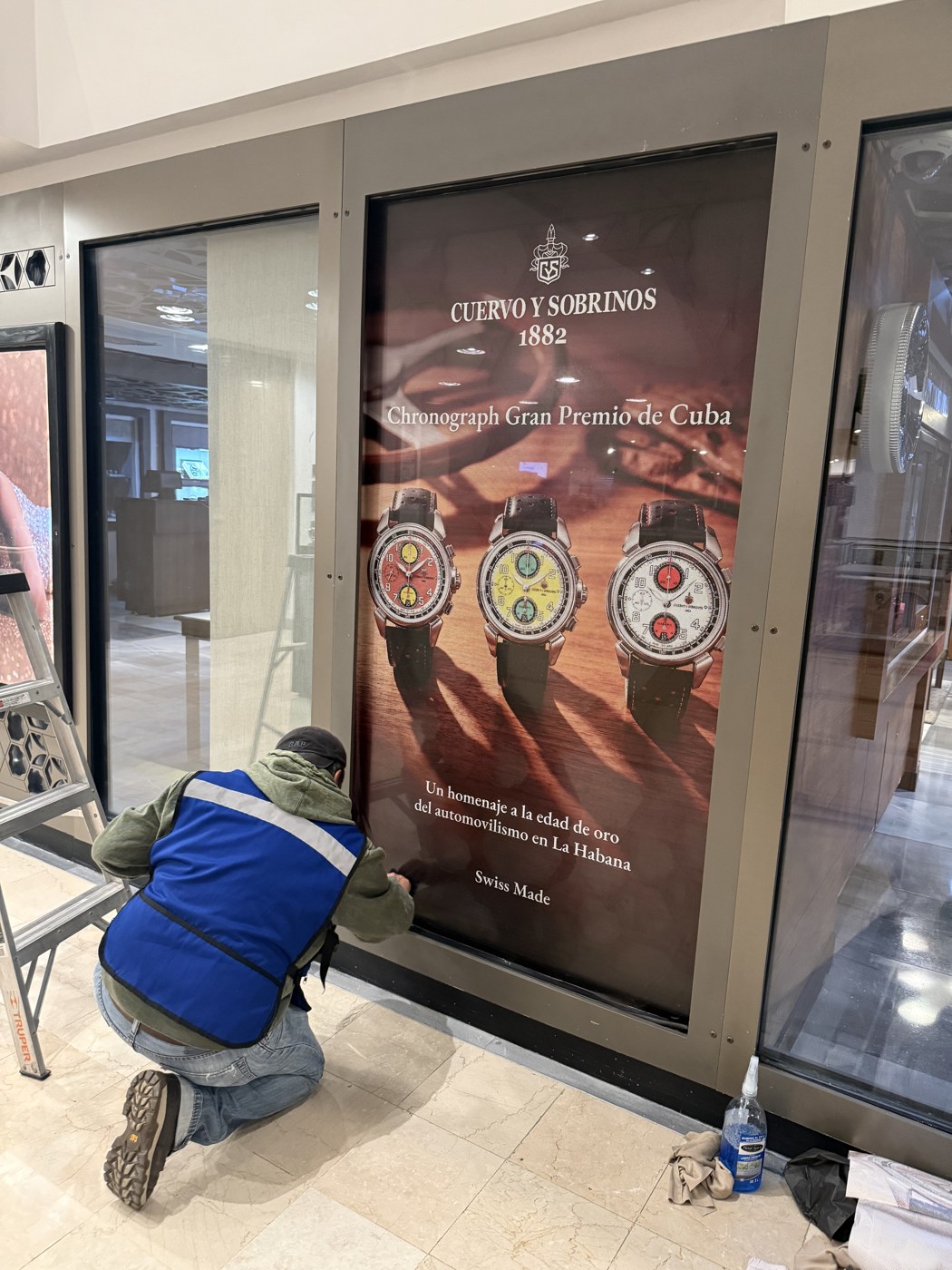 Instalando gráfica Cuervo y Sobrinos